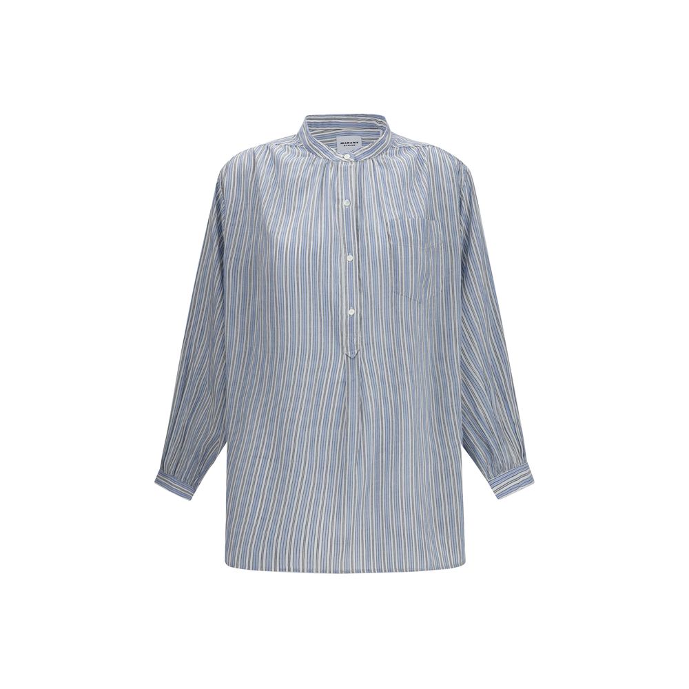 Isabel Marant Étoile Blue Cotton Blouse