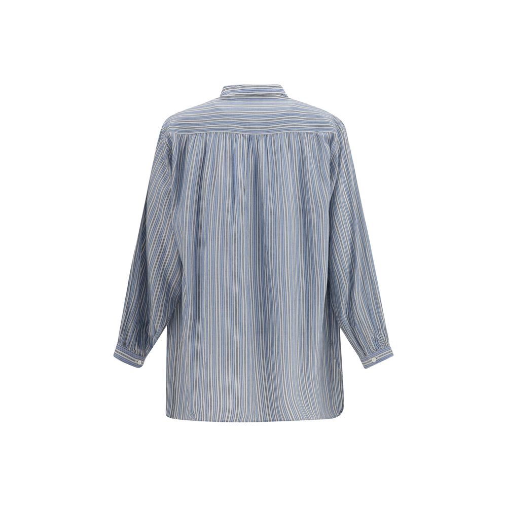 Isabel Marant Étoile Blue Cotton Blouse