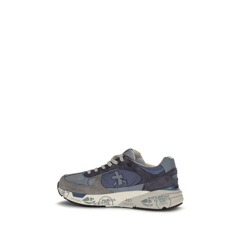 Premiata Blue Polyamide Chunky Sneakers