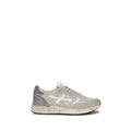 Premiata Gray Polyester Low Top Sneakers