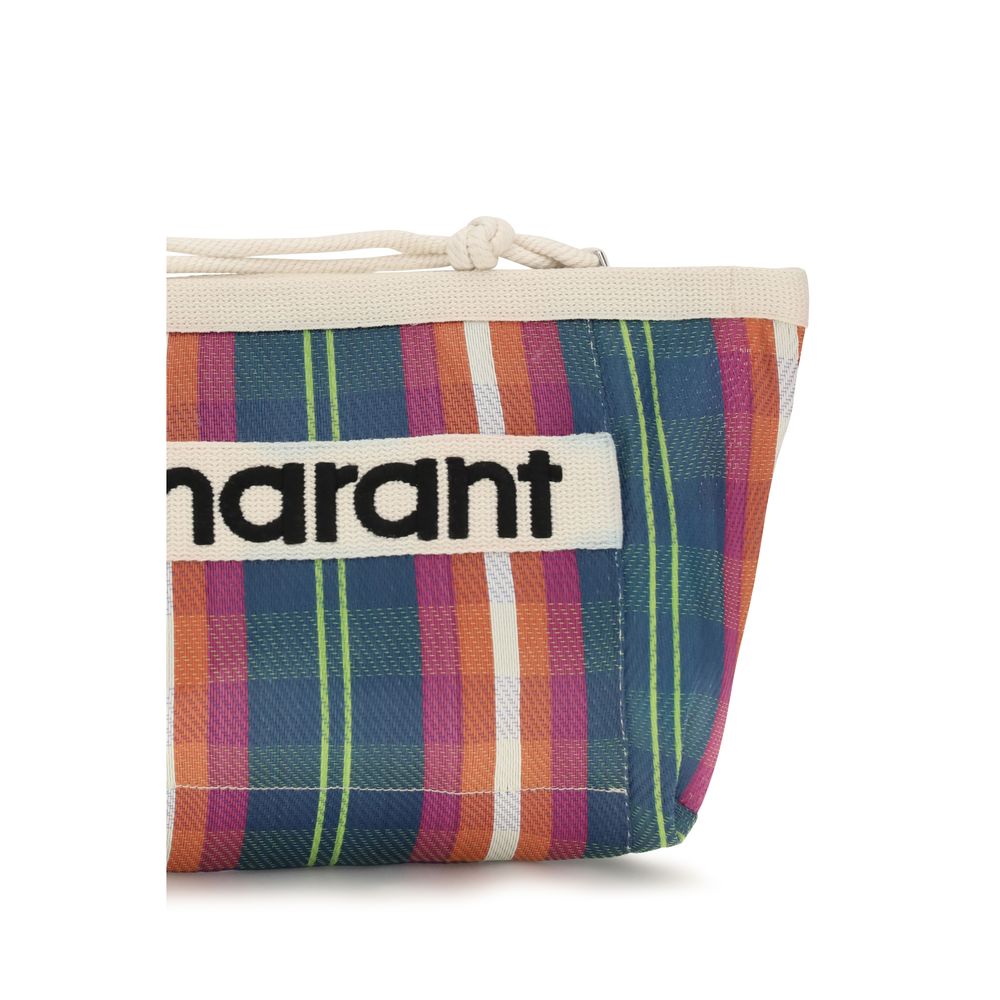 Isabel Marant Multicolor Nylon Clutch Bag