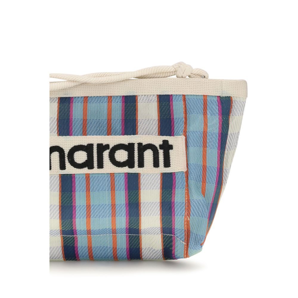 Isabel Marant Multicolor Nylon Clutch Bag