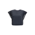 Isabel Marant Étoile Black Cotton T-Shirt