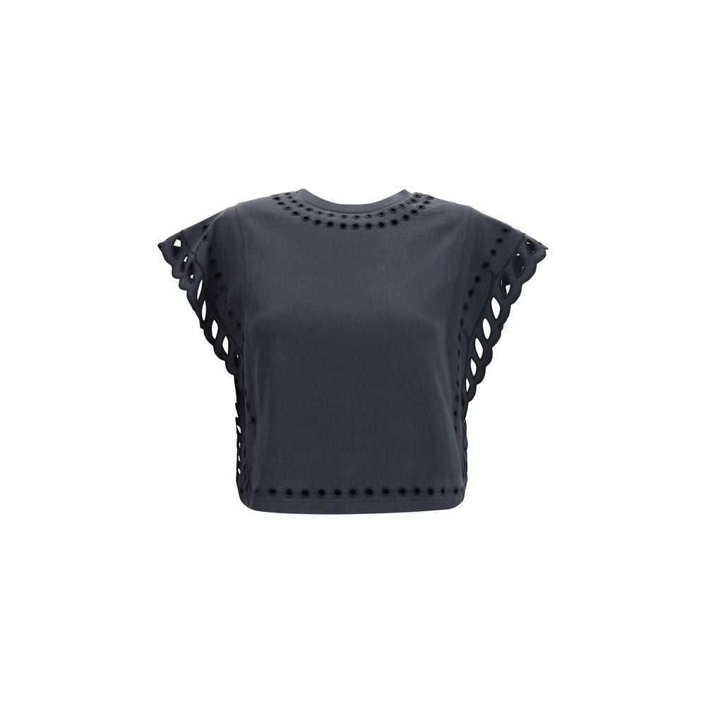 Isabel Marant Étoile Black Cotton T-Shirt
