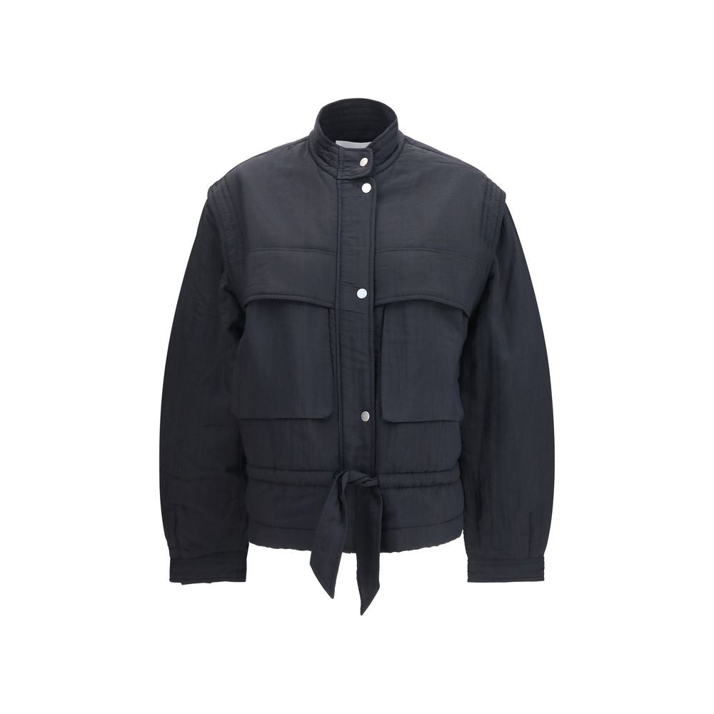 Isabel Marant Étoile Black Modal Full-Length Jacket