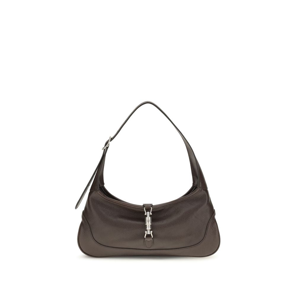 Gucci Brown Calf Leather Bos Taurus Shoulder Bag