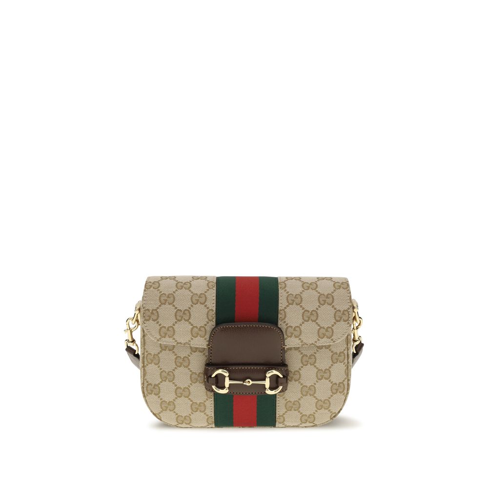 Gucci Beige Fabric Shoulder Bag