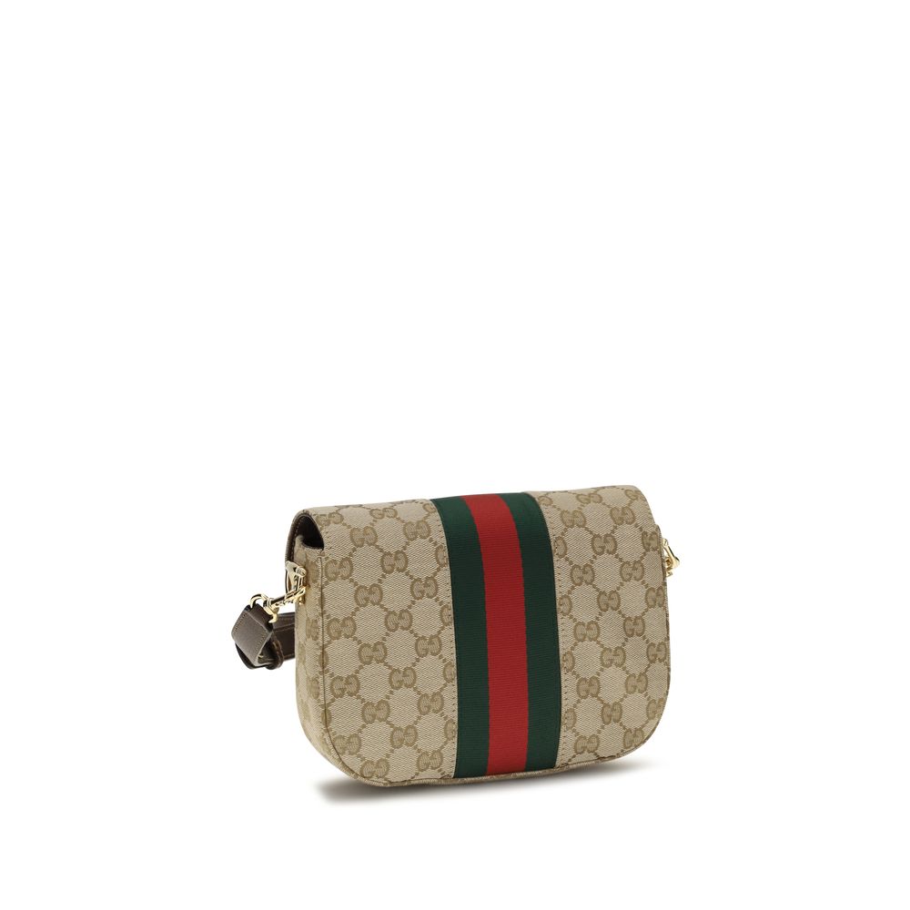 Gucci Beige Fabric Shoulder Bag