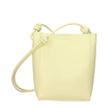 Jil Sander Yellow Leather Crossbody Bag