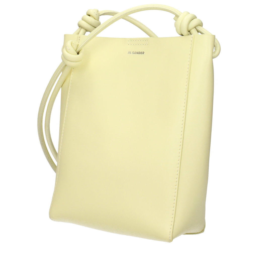 Jil Sander Yellow Leather Crossbody Bag