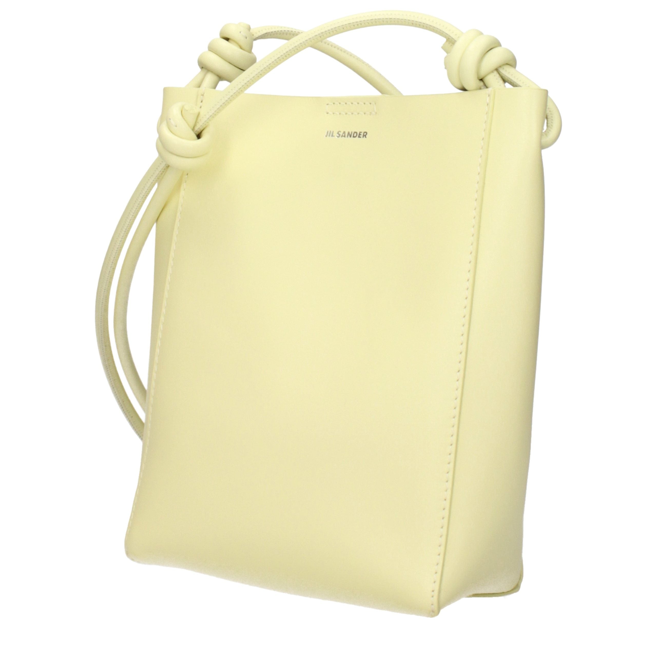 Jil Sander Yellow Leather Crossbody Bag