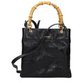 Jil Sander Black Leather Handbag
