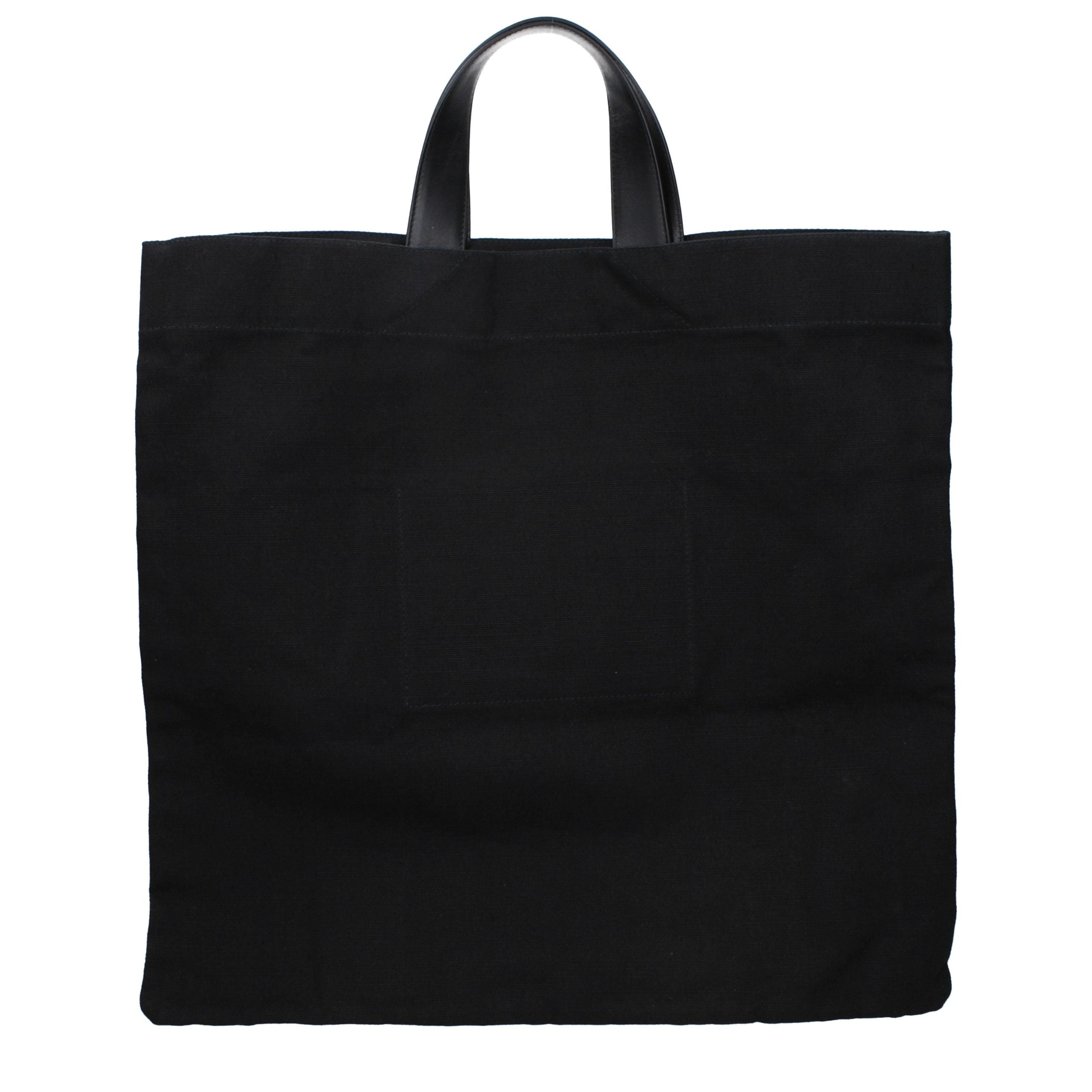 Jil Sander Black Fabric Handbag