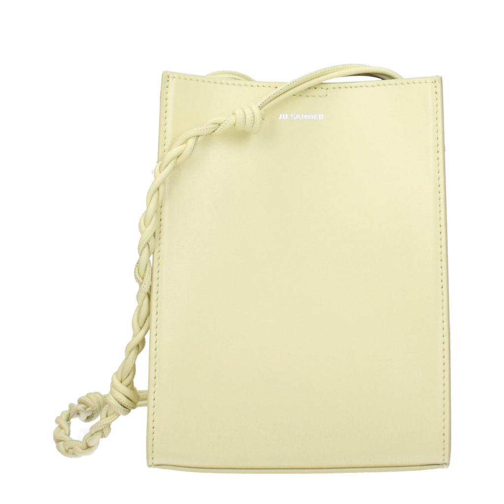 Jil Sander Yellow Leather Crossbody Bag