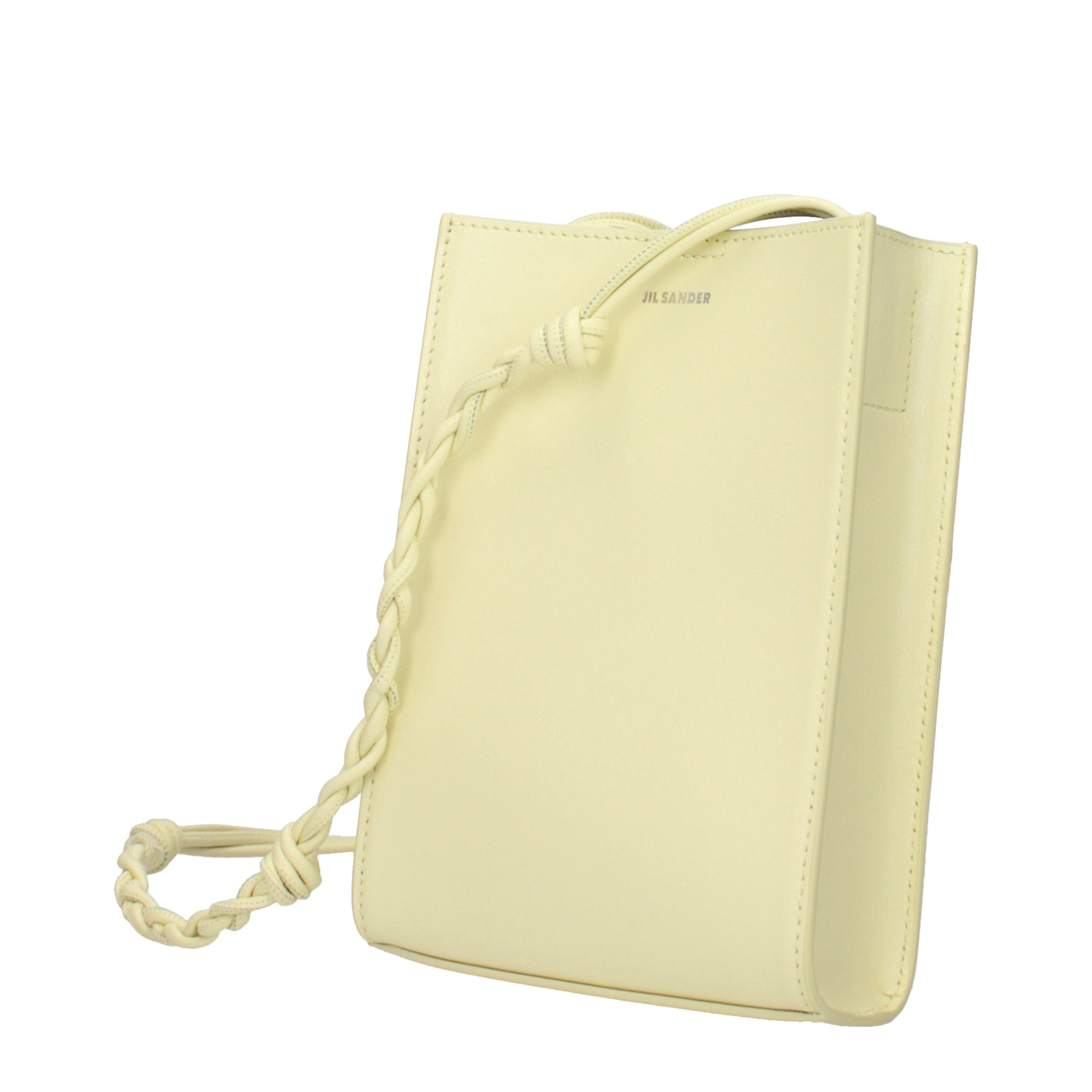 Jil Sander Yellow Leather Crossbody Bag