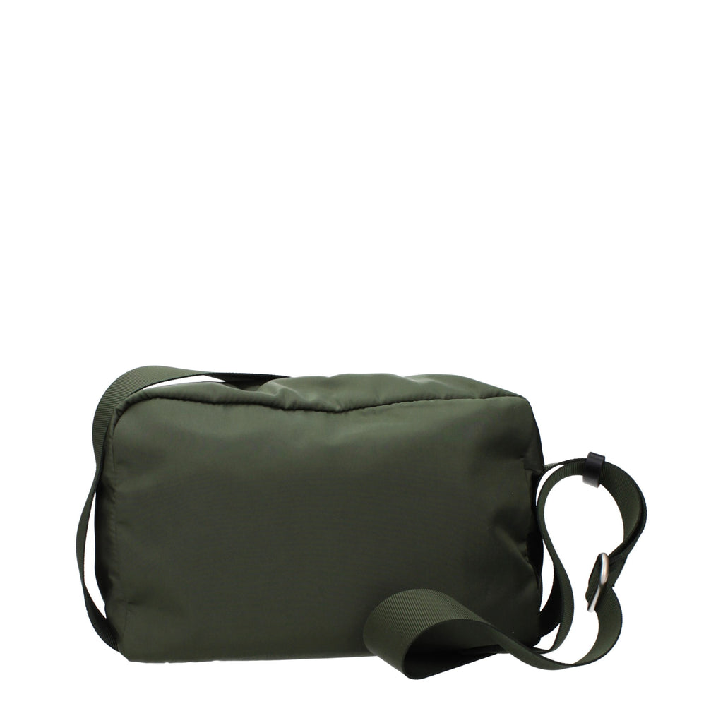 Jil Sander Green Nylon Crossbody Bag