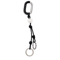 Jil Sander Gray Metal Keychain