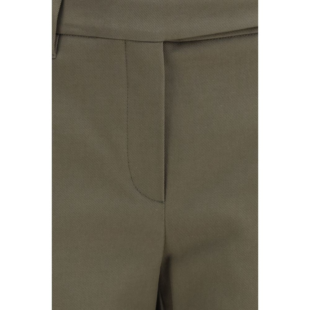 Brunello Cucinelli Bicolor Cotton Dress Pants