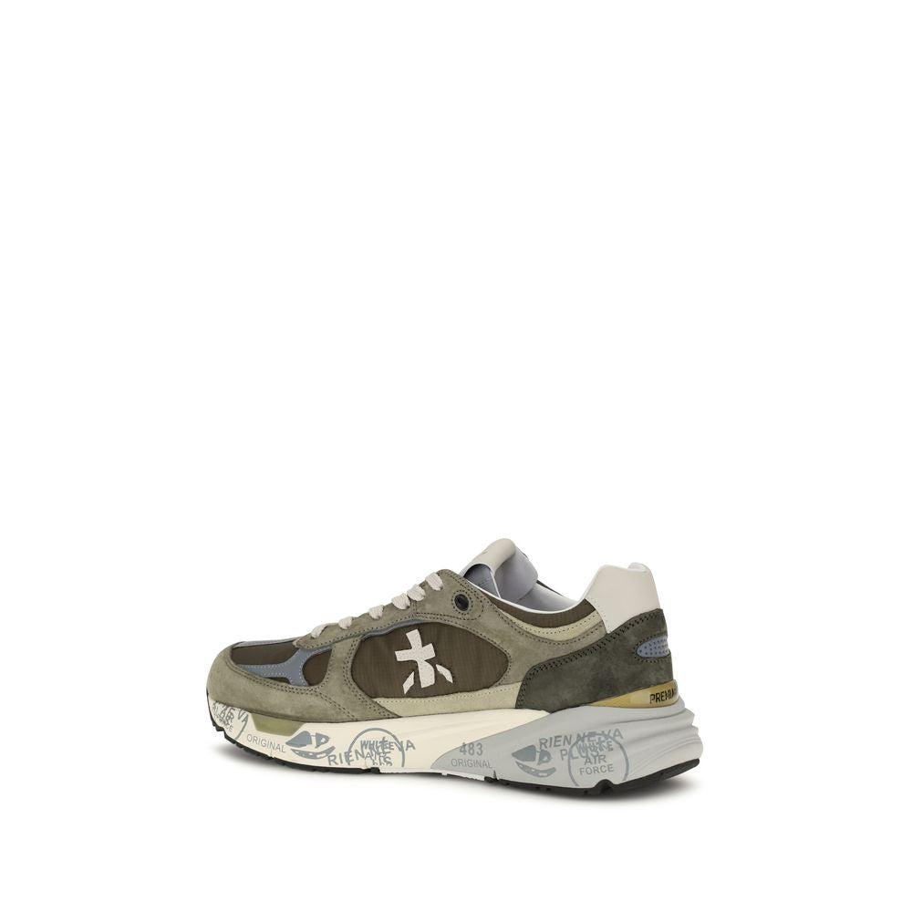 Premiata Bicolor Polyamide Chunky Sneakers