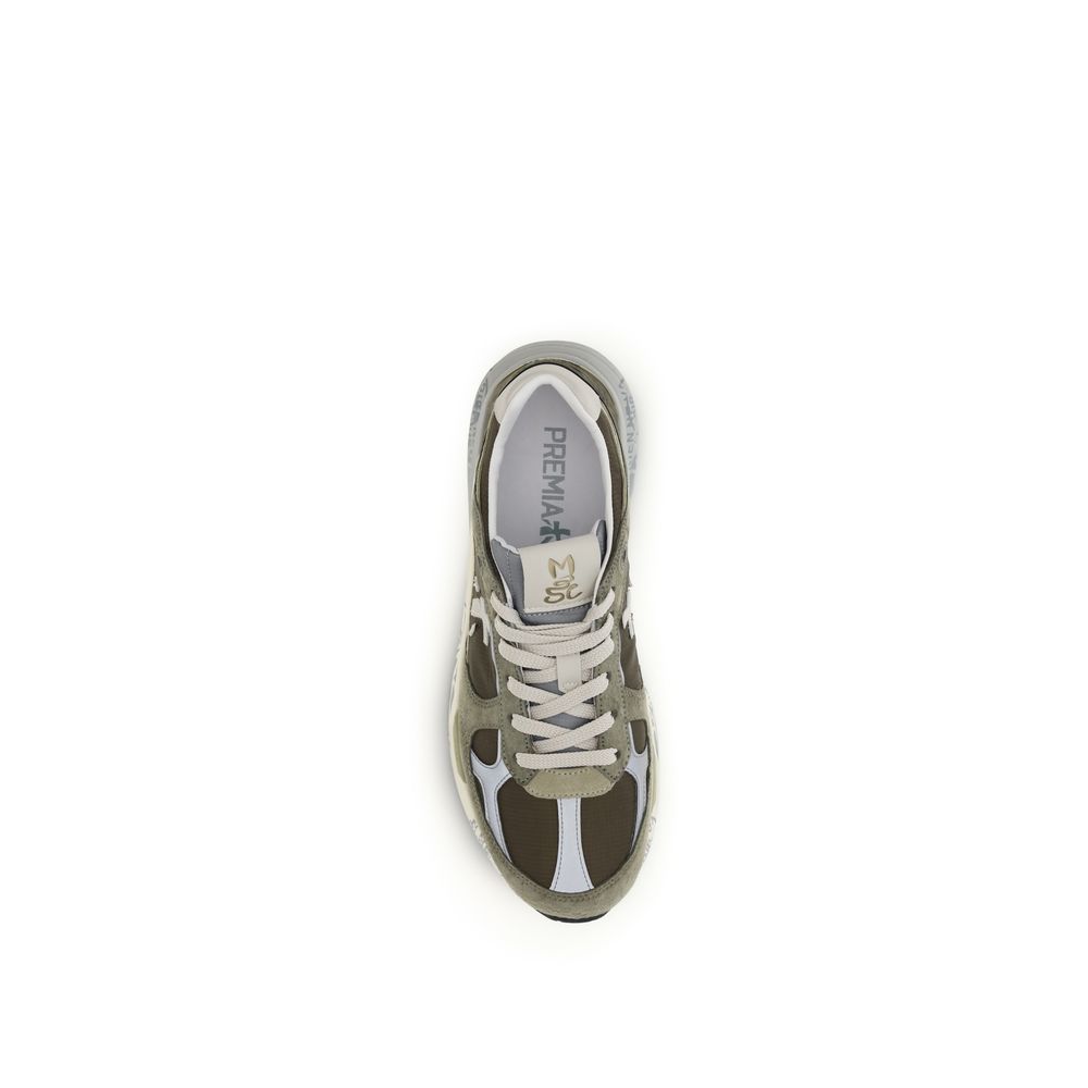 Premiata Bicolor Polyamide Chunky Sneakers