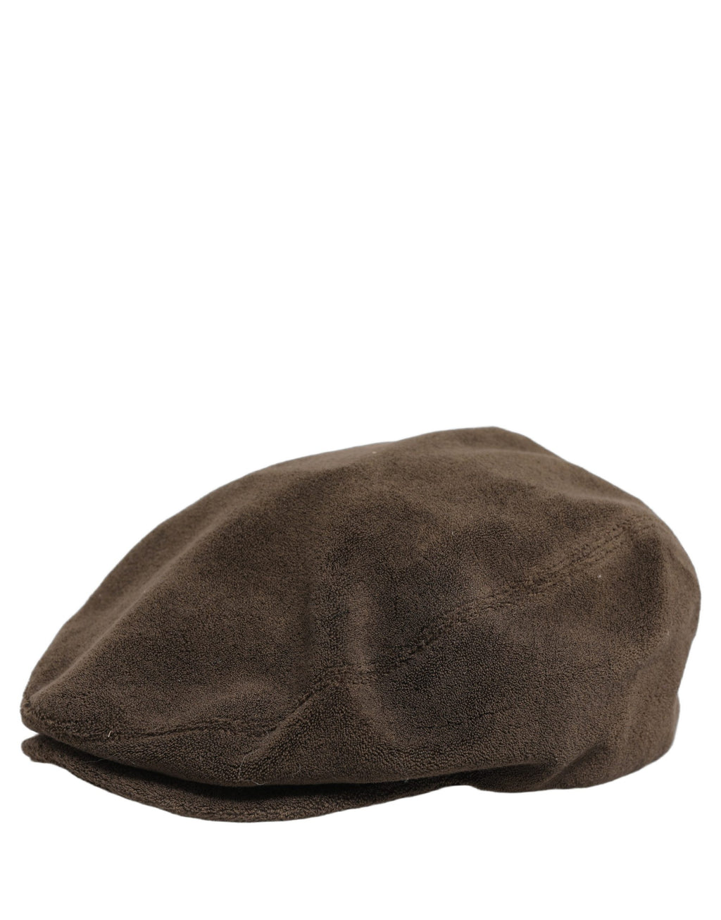 Dolce & Gabbana Men Brown Cotton Newsboy Cloth Capello Hat