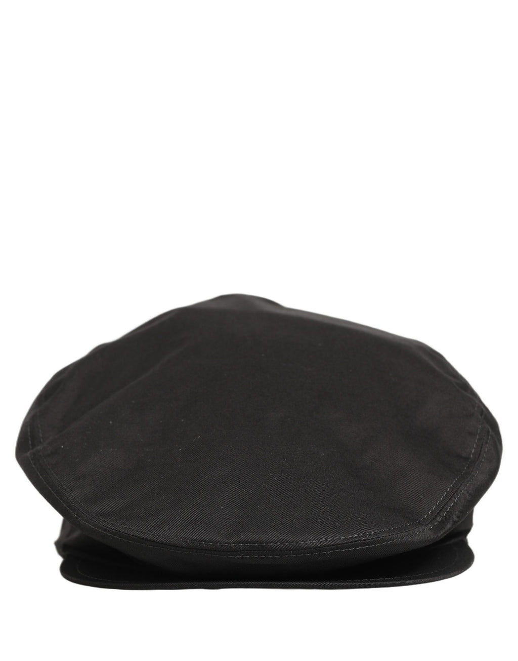 Dolce & Gabbana Men Black Cotton Stretch Newsboy Cloth Capello Hat