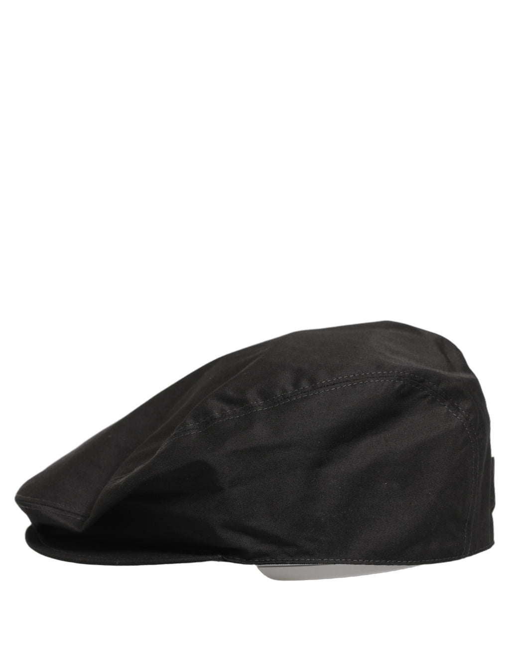 Dolce & Gabbana Men Black Cotton Stretch Newsboy Cloth Capello Hat