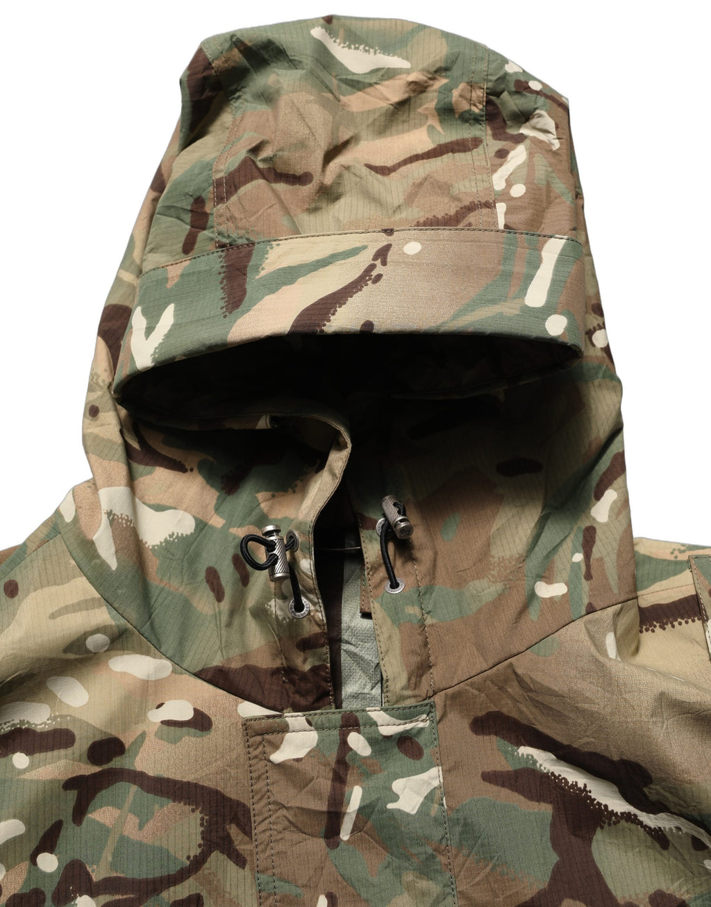 Dolce & Gabbana Multicolor Camouflage Hooded Coat Jacket