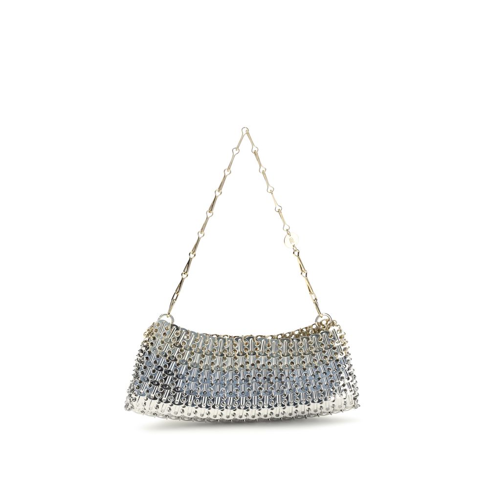Rabanne Silver Brass Shoulder Bag