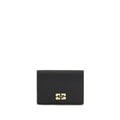 Ganni Black Recycled Polyester Wallet