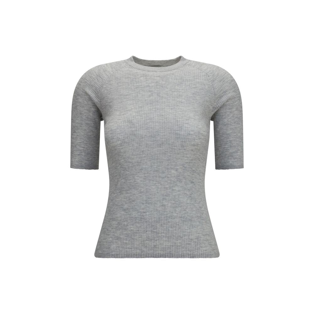 Brunello Cucinelli Gray Cashmere Sweatshirt