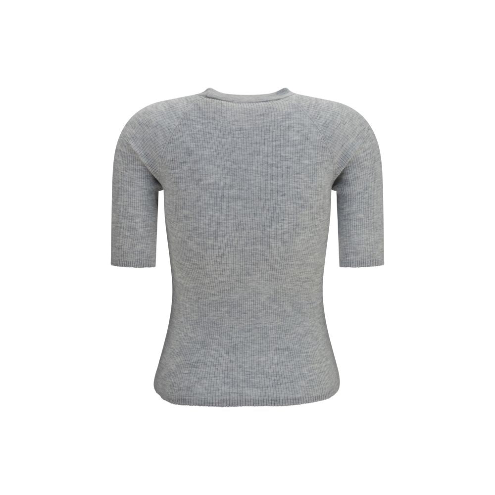 Brunello Cucinelli Gray Cashmere Sweatshirt