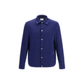 Brunello Cucinelli Blue Cashmere Full-Length Jacket
