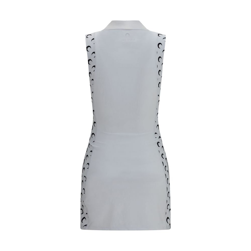 Marine Serre White Polyamide Casual Dress