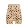 Marine Serre Beige Polyamide Bermuda Shorts