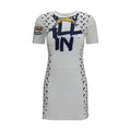 Marine Serre White Cotton Casual Dress