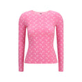 Marine Serre Multicolor Polyamide Long Sleeve T-Shirt