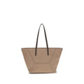 Brunello Cucinelli Beige Cotton Shoulder Bag