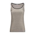 Brunello Cucinelli Beige Linen Tank Tops