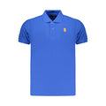 Marina Militare Blue Cotton Men Polo