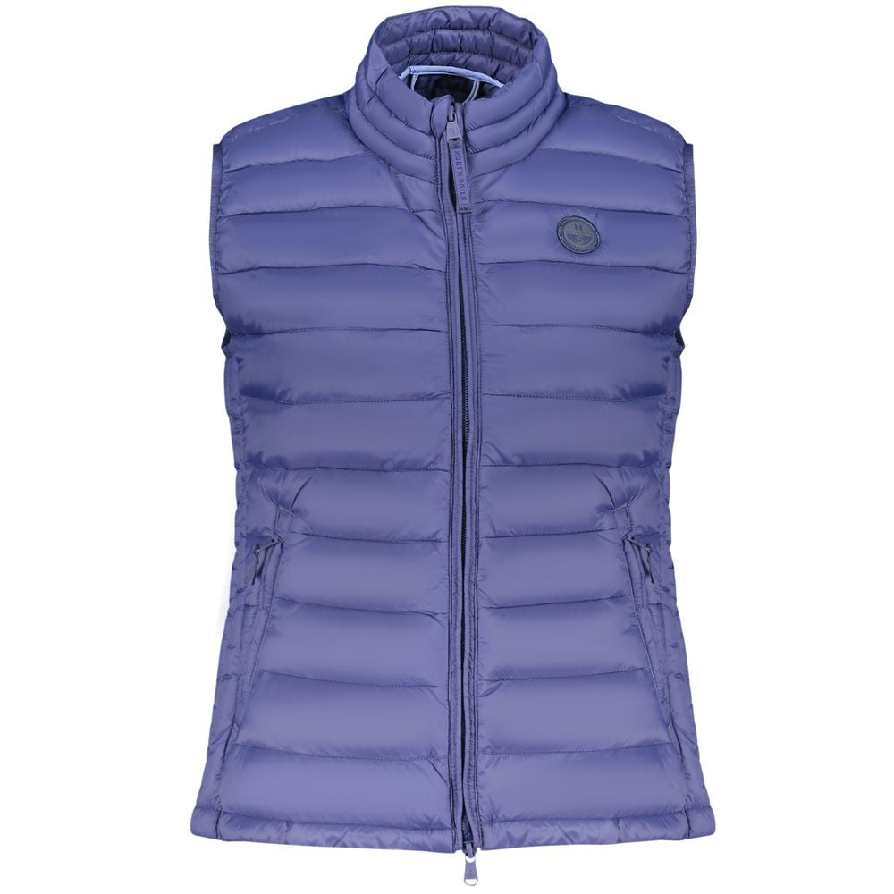 North Sails Blue Polyester Women Jacket