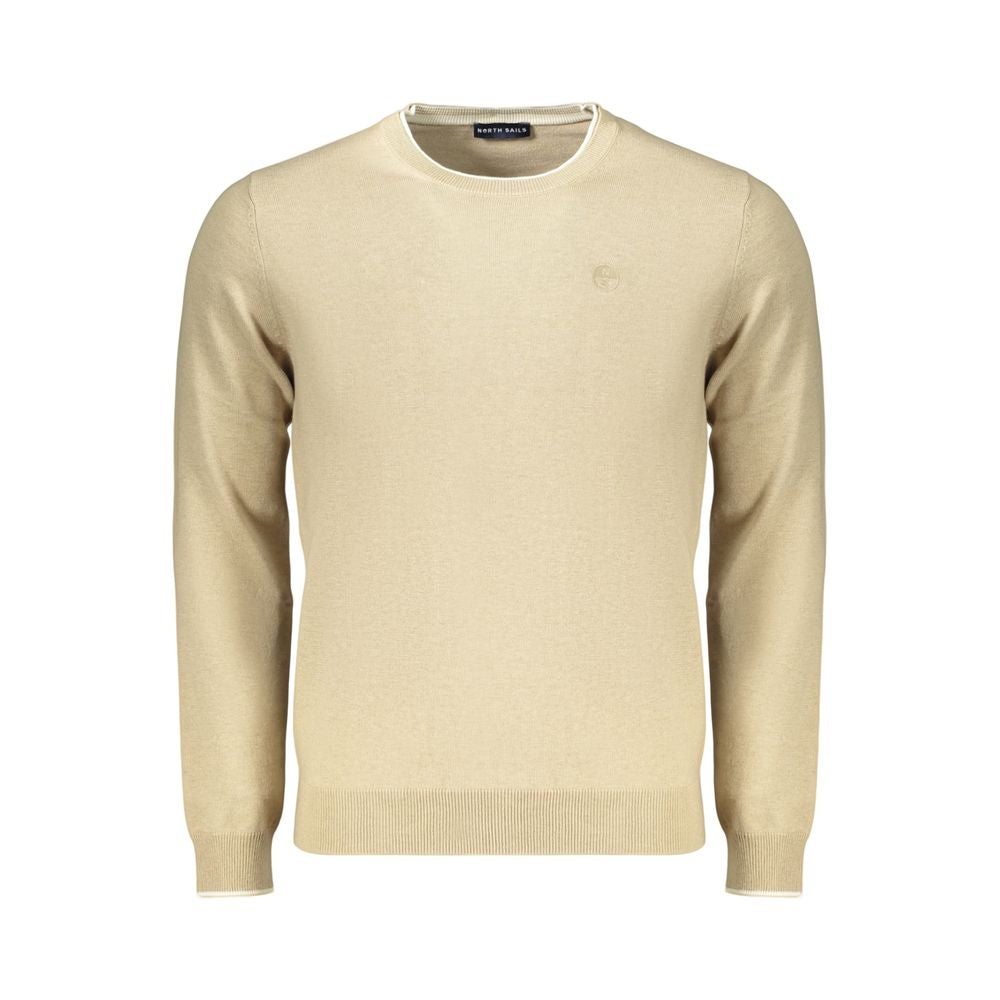 North Sails Beige Cotton Men's Pullover