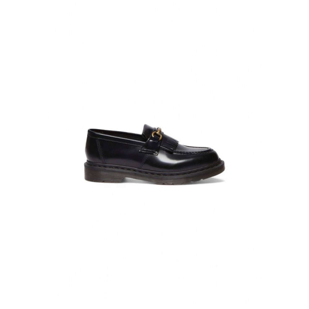 Dr. Martens Black Leather Slip-On Loafers