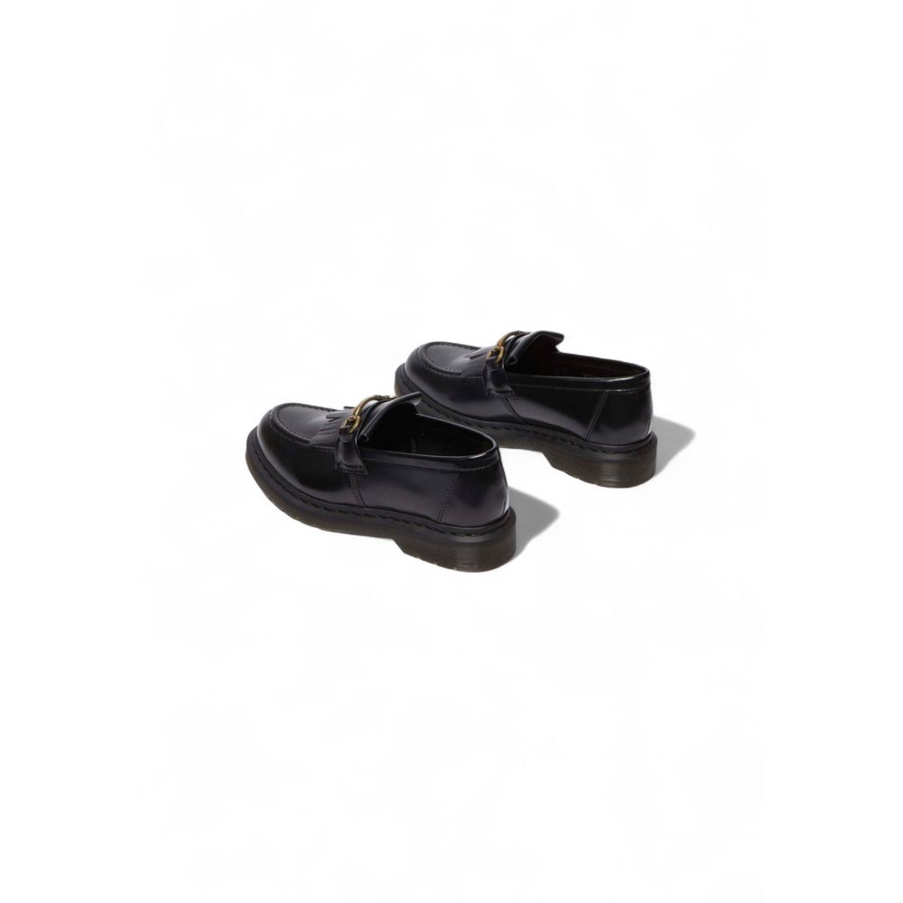 Dr. Martens Black Leather Slip-On Loafers