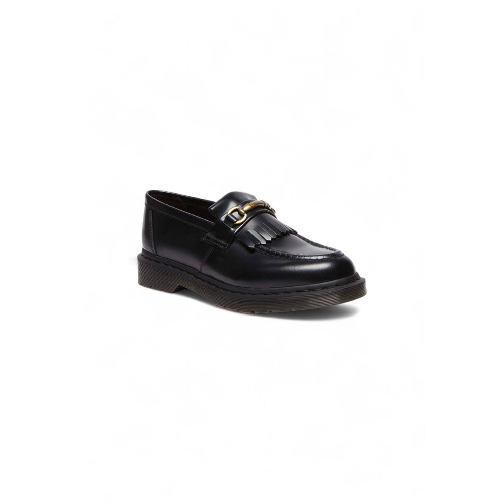 Dr. Martens Black Leather Slip-On Loafers