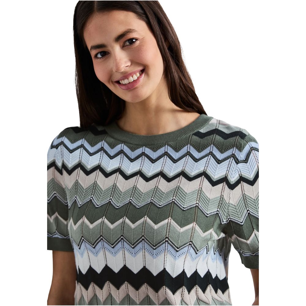Street One Green Viscose Sweatshirt