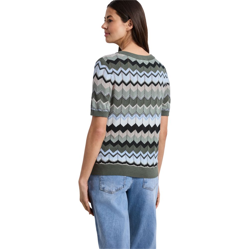 Street One Green Viscose Sweatshirt