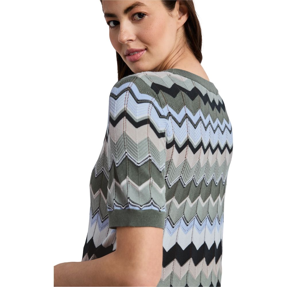 Street One Green Viscose Sweatshirt