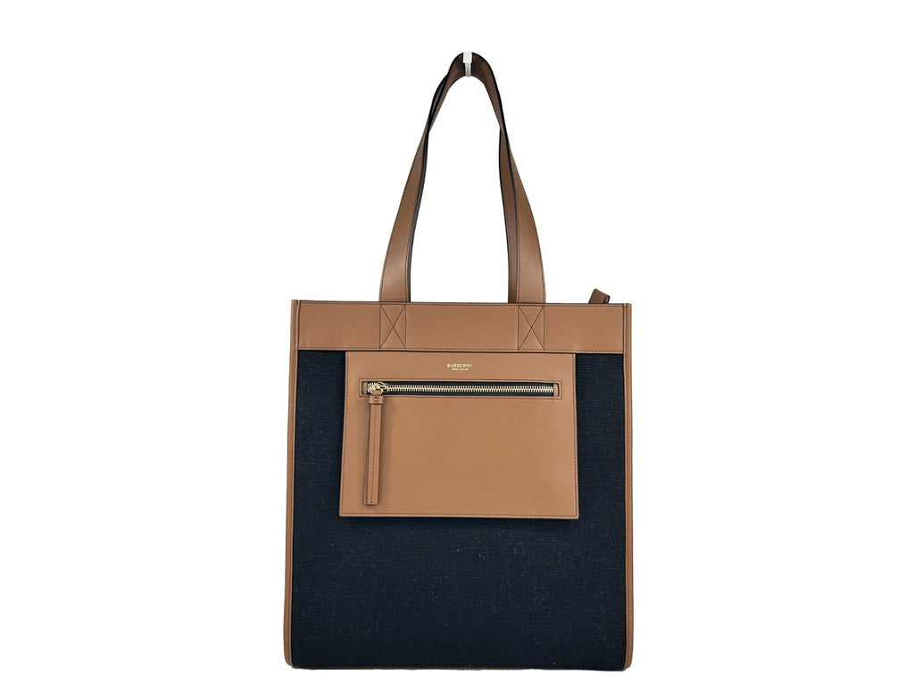 Burberry Small Pocket Tote Manzon Bag Purse