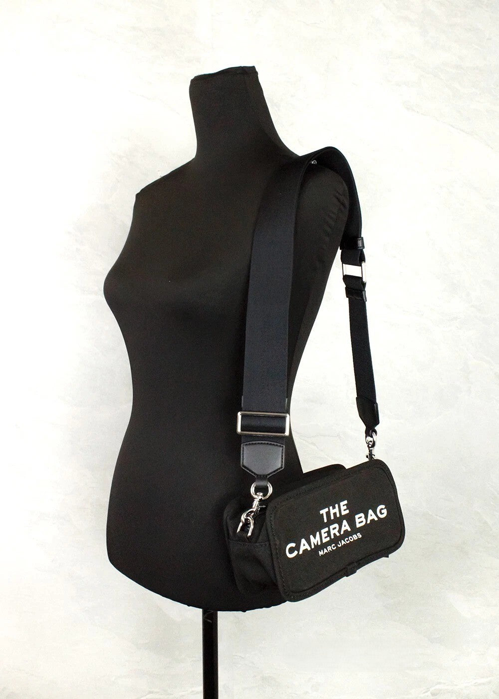 Marc Jacobs The Camera Bag Black Canvas Crossbody Bag